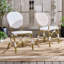 Chaise de patio empilable Oswaldo-743141197