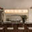 Lakiaya 14-Light 54" Kitchen Island Square / Rectangle Alabaster Chandelier with Alabaster Shade