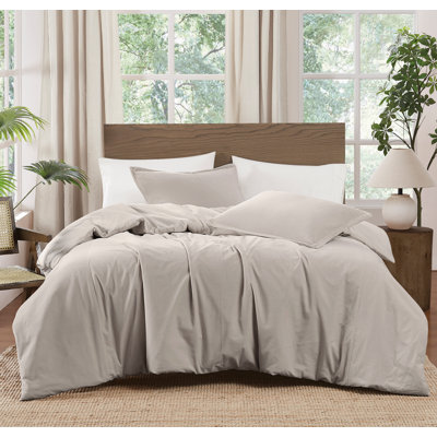 Brooklyn Loom Matte Cotton Velvet Duvet Set