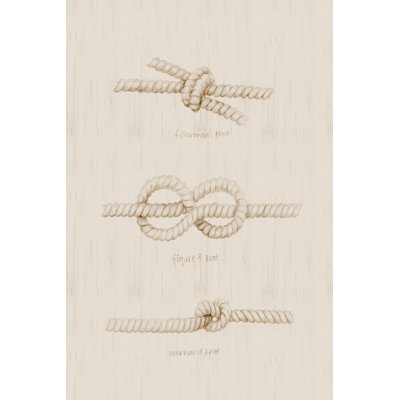 «Kalavasos Nautical Knot Study I On Canvas» par Grace Popp, reproduction