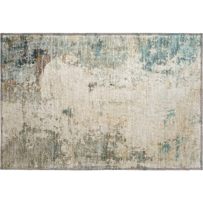 Premium Machine Washable Mayfield AMF2022 Abstract Rug