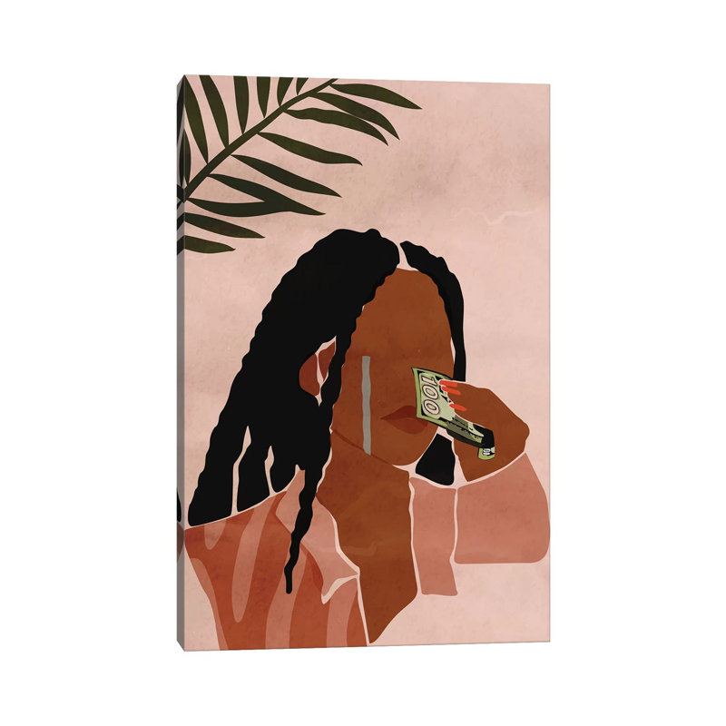 Wipin' Tears by Domonique Brown - Print on Canvas, Wrapped Canvas, 66.04 cm H x 45.72 cm W x 1.91 cm D