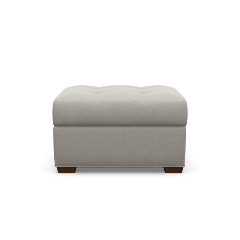 Baxter Square Ottoman, Walnut, Grande 120935