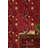 Red Floral Wallpaper Oriental Removable Elegant Wall Double Roll