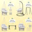 Chaise suspendue, balancelle hamac-1254702252