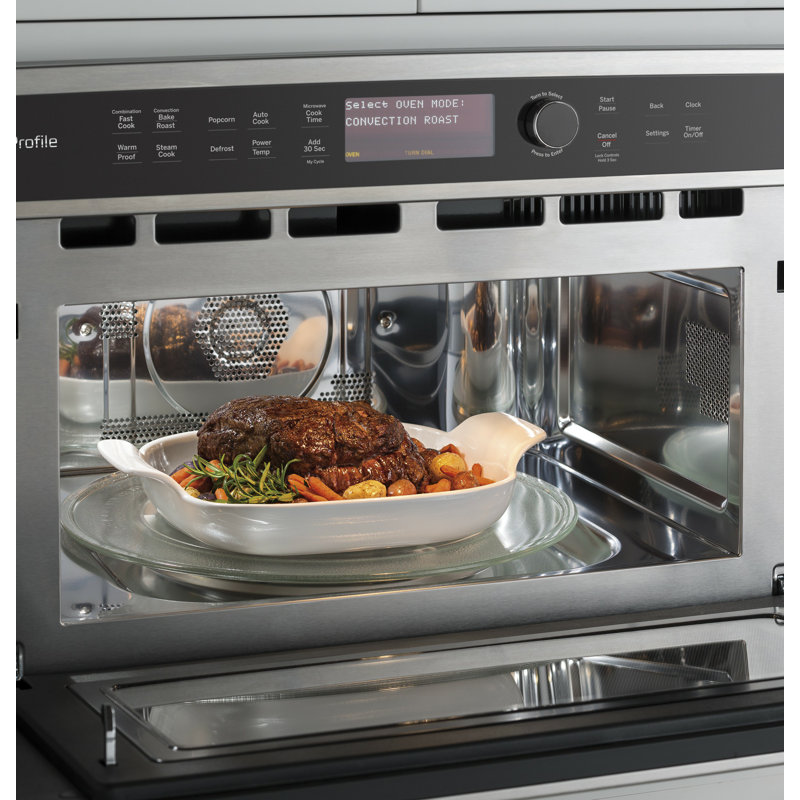 29.875" 1.7 cu.ft. Built-In Convection Microwave, Slate