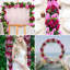 Paquet de 6 guirlandes de fleurs artificielles 15,8 pi fausses vignes-399109531