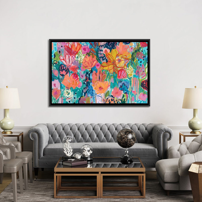 «Expiration II», impression sur toile, H 40 po x l 60 po x P 1,5 po, Toile avec cadre noir, Pas de tapis