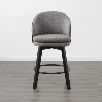Meenakshi Swivel Bar Stools With Backs