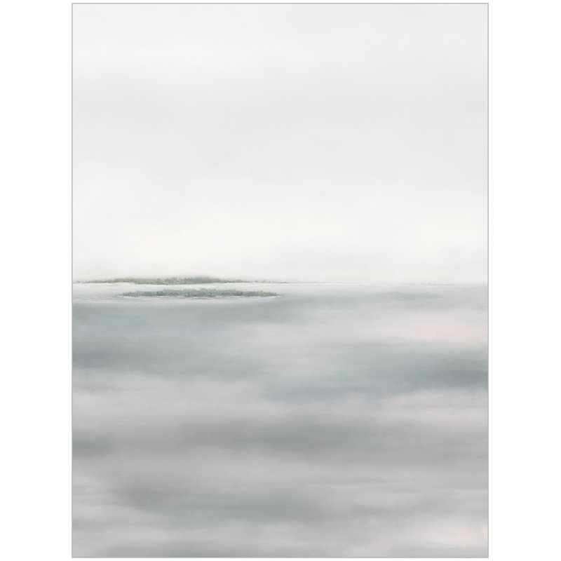 «Fog on the Water 2 - Floater Frame», impression sur toile