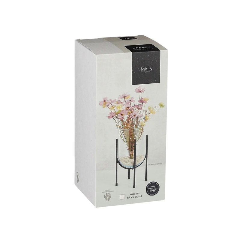 Jamey Glass Table Vase