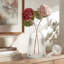 Vase en verre 11,5 "avec bouchon Elowen