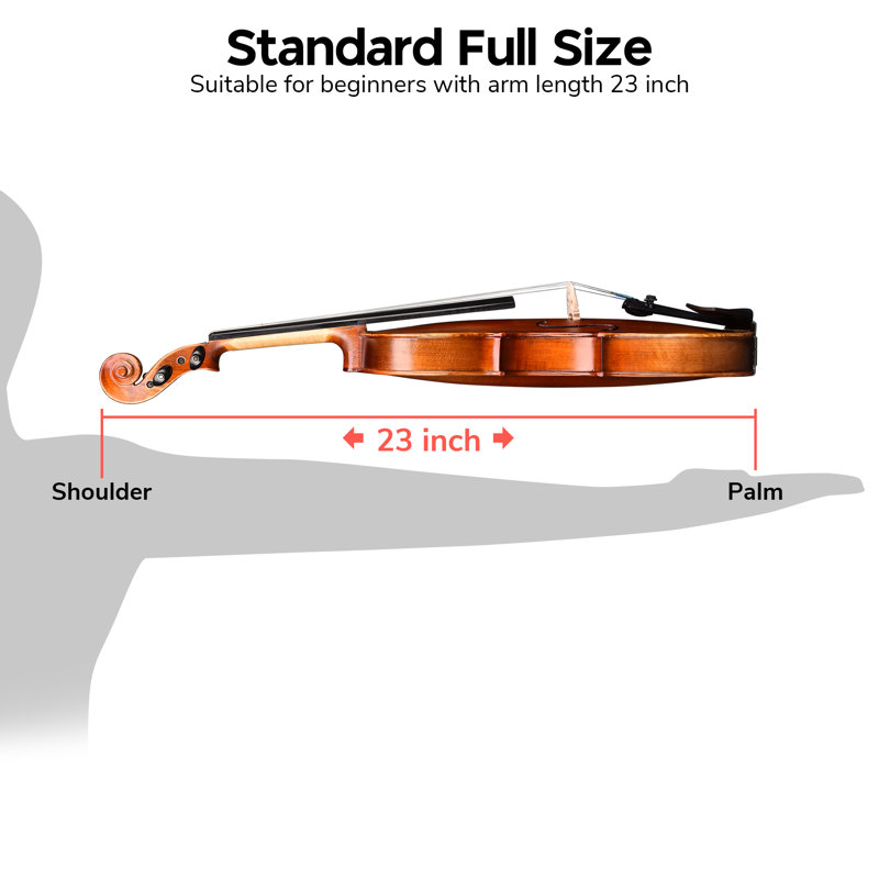 Ensemble de 2 plaques de violon acoustique Eduardt, Brun