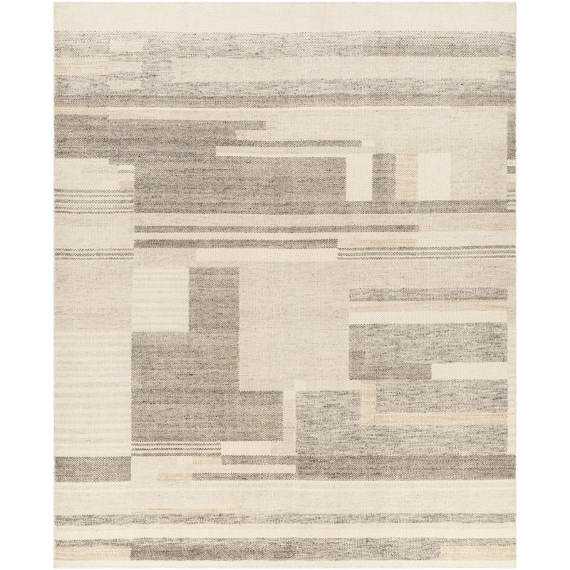 SAMPLE-Rectangle Castillo Geometric Hand-Knotted Wool/Cotton Area Rug in Beige