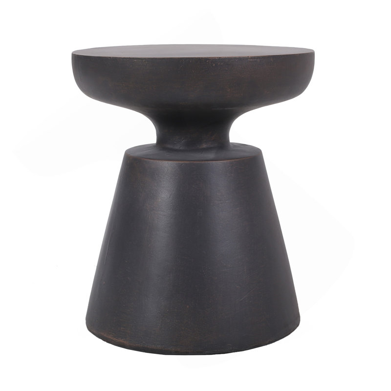 Outdoor Lightweight Concrete Side Table