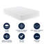 Matelas en mousse viscoélastique 3 couches Green Tea-788190305