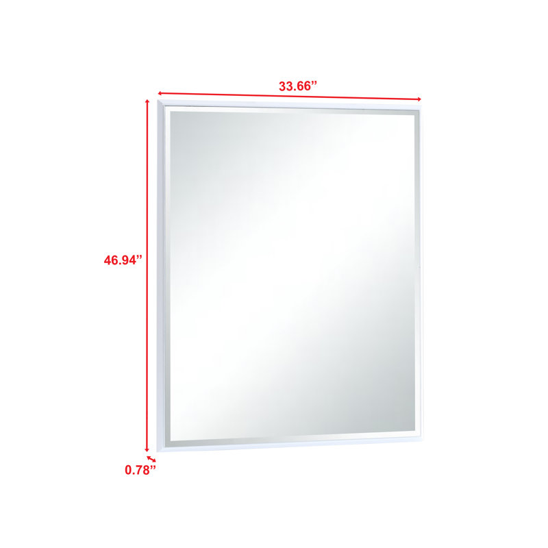 Ensemble de commode et miroir 2 pièces Angulus