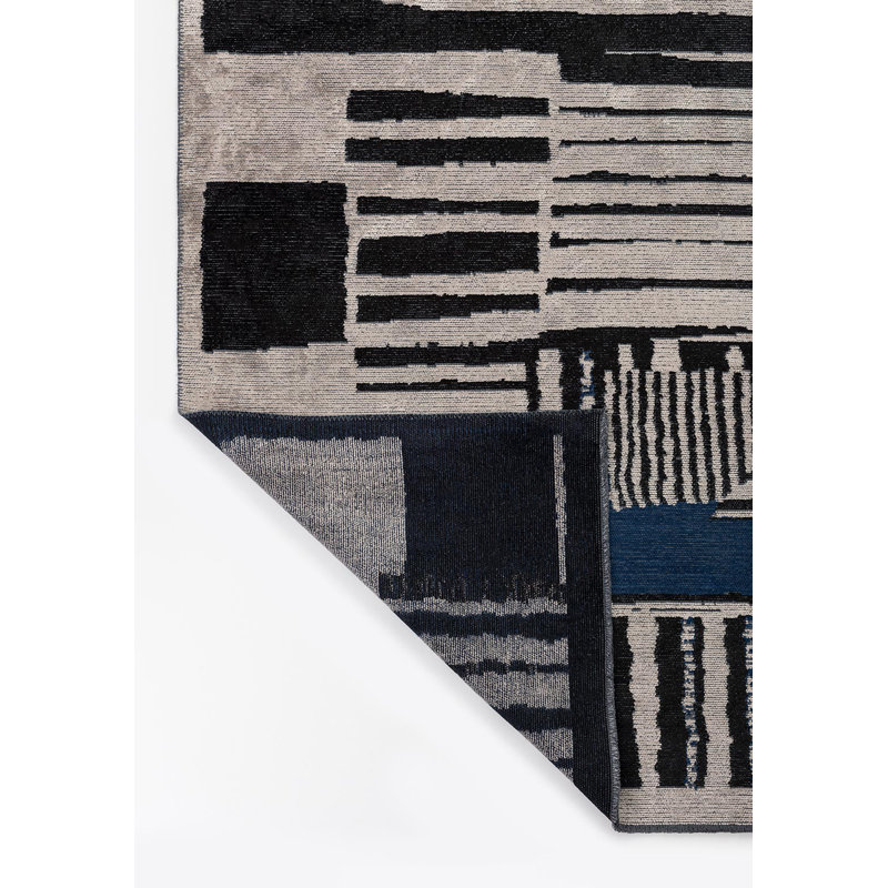 Rapture Abstract Area Rug, Rectangle 9'10" x 14'