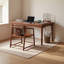 Bureau entièrement en bois de cire blanche
