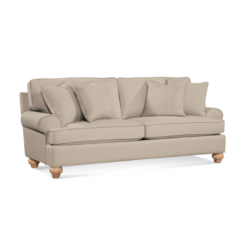 Artisan Landing Sofa, Hatteras, Eggshell Crypton Performance; 0884-93