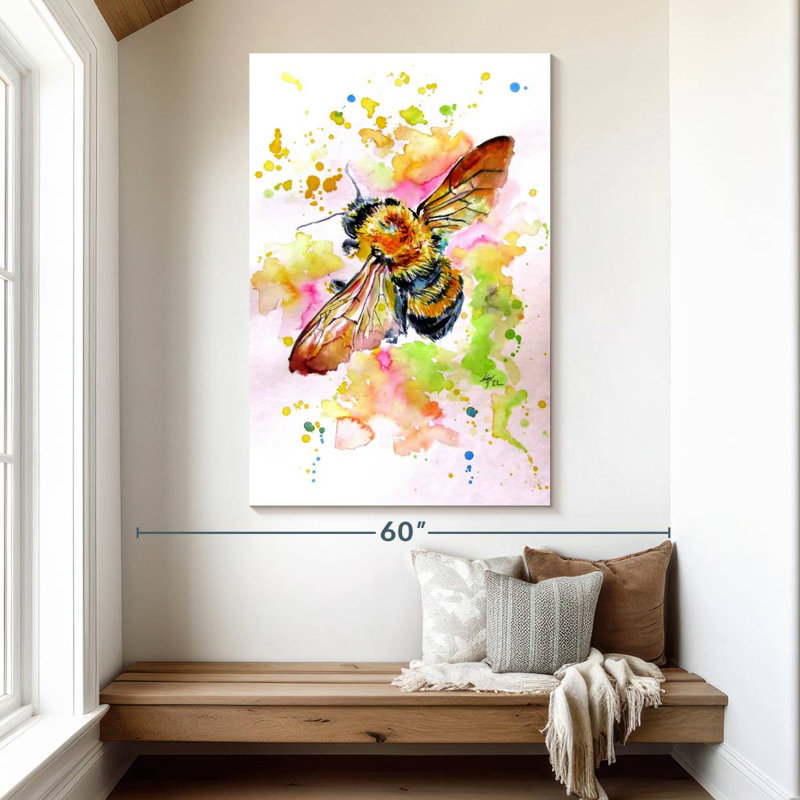 Abeille volante Brampt, H 51 po x l 34 po