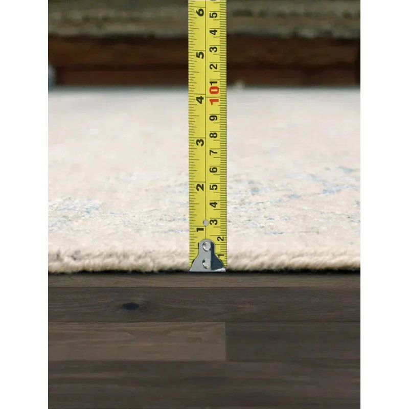 One-of-a-Kind 5'11" x 9' Hand Knotted Area Rug