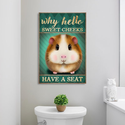 " Guinea Pig Have A Seat "