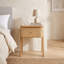 45 cm W Solid Wood Bedside Table-897365003