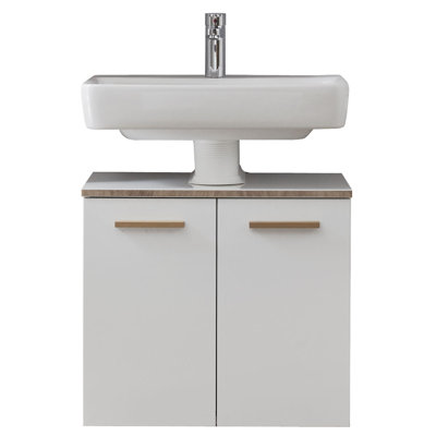 Quickset 931 60cm Wall Mounted Single Bathroom Vanity Base