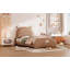 Lit à panneau tapissier Areiana-2032427472