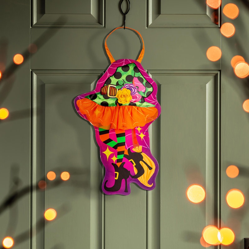 Décoration Witchy Veuillez porte