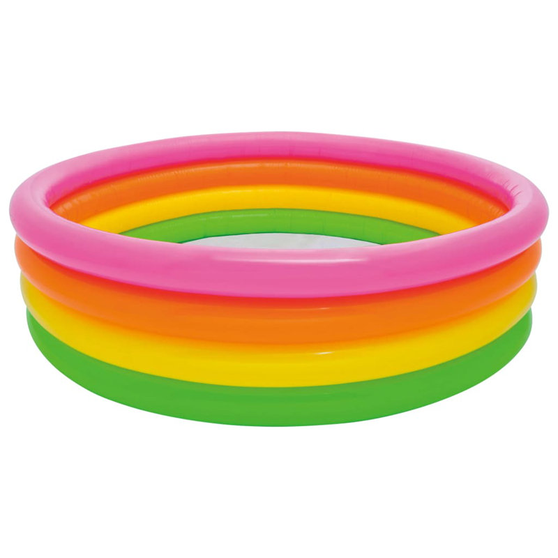 Intex Sunset Inflatable Pool 4 Rings 168x46 cm