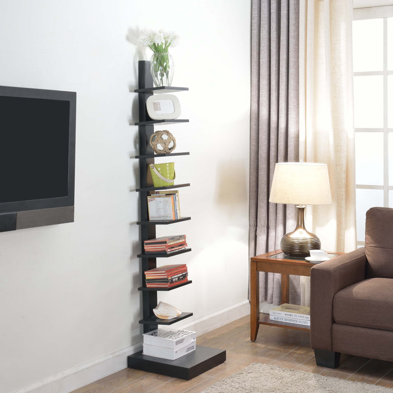 Waverley Ladder Bookcase, Black