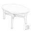 Wynell 6 - Person Patio Dining Set with Oval Table-36561879