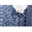 Tapis géométrique bleu-1226981701