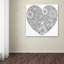 « love cardiaque », impression sur toile tendue-31282476