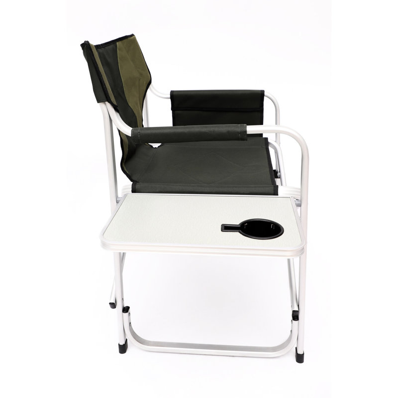 Chaise légère pour pique-nique - table d'appoint et rangement pour une expérience de camping pliante agréable