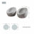 Abla 2Pcs W25.5" Outdoor Terrafab Single Chair - Gray