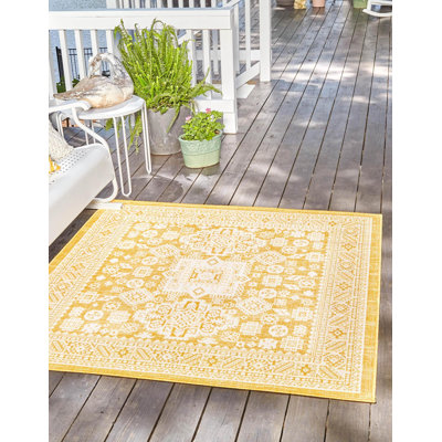 Outdoor Chand Area Rug Sunshine Color