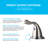 Widespread 2-handle Bathroom Faucet with Drain Assembly-51285953