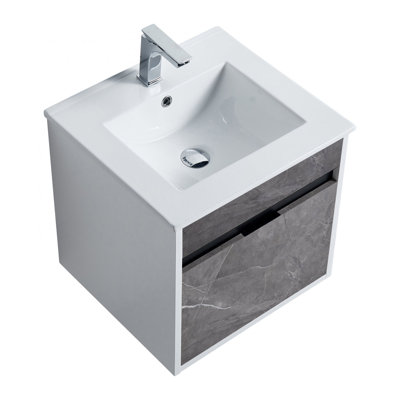 Kynlyn 20'' Single Bathroom Vanity with Ceramic Top