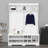 Modern Hallway Hall Tree With Metal Hooks And Storage Space, Multi-Functional Entryway Coat Rack With Shoe Cubbies-2083906460