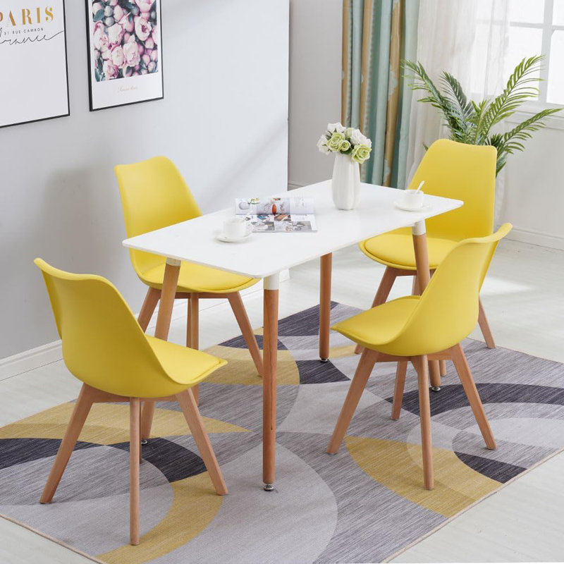 4 - Person Dining Set, Yellow
