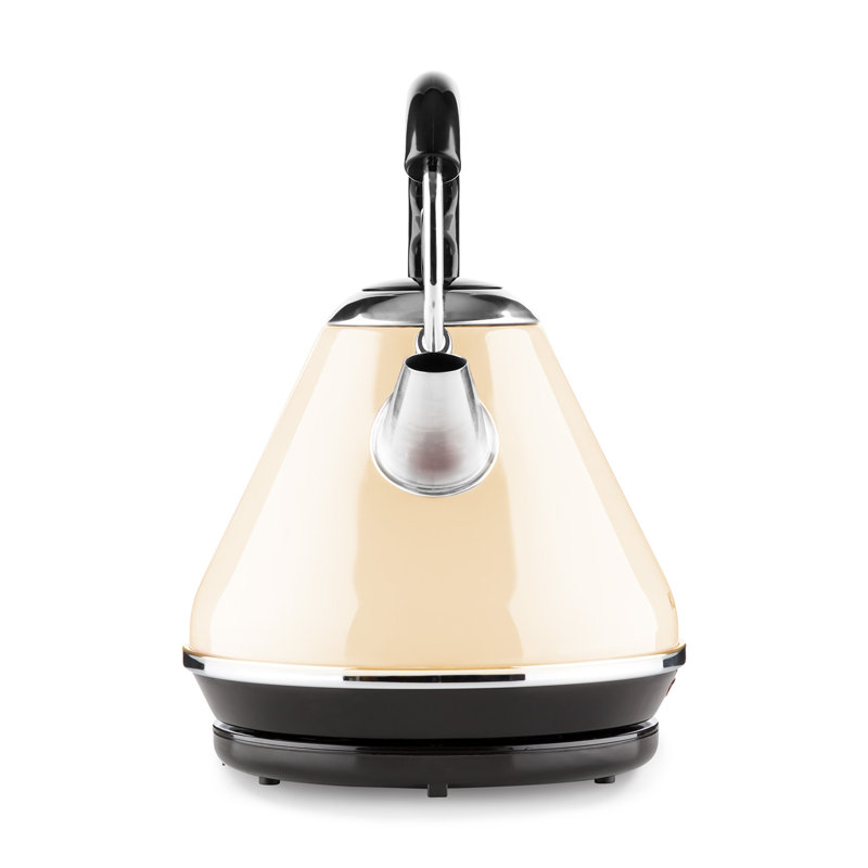 Klarstein 1.7L Electric Tea Kettle, Cream