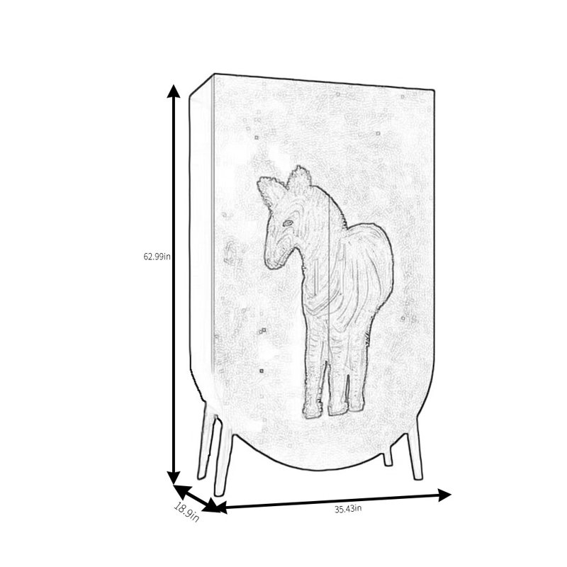 Garde-robe moderne pour chevaux