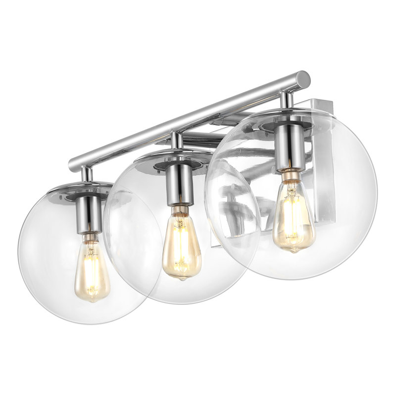 Aysa Armed Sconce, Chrome