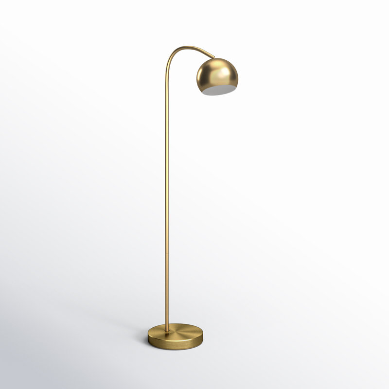 Andrei 59'' Task Floor Lamp, Antique Brass, Antique Brass