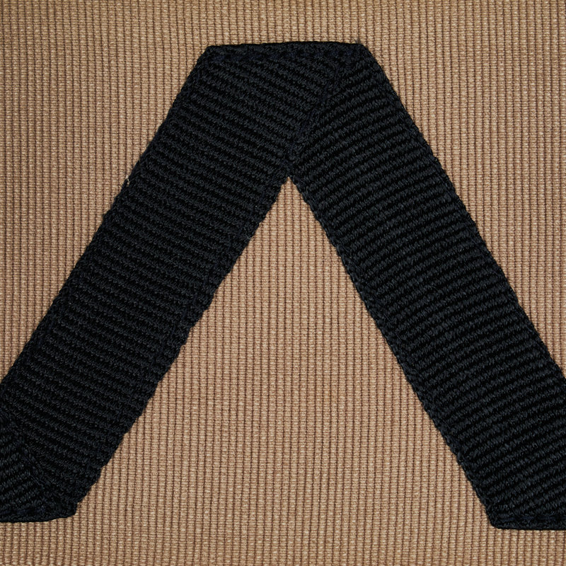 Legere Applique Tape, Black on Sand