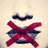Grayscale Lips with Red X - Red Woman Tablecloth for Decor