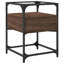 Ahlerich 40cm W Steel Bedside Table-1993902758